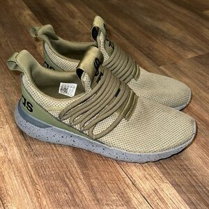 Adidas Mens CLOUD FOAM B/W Cushioned Footbed Running & Training Shoes size 7‎